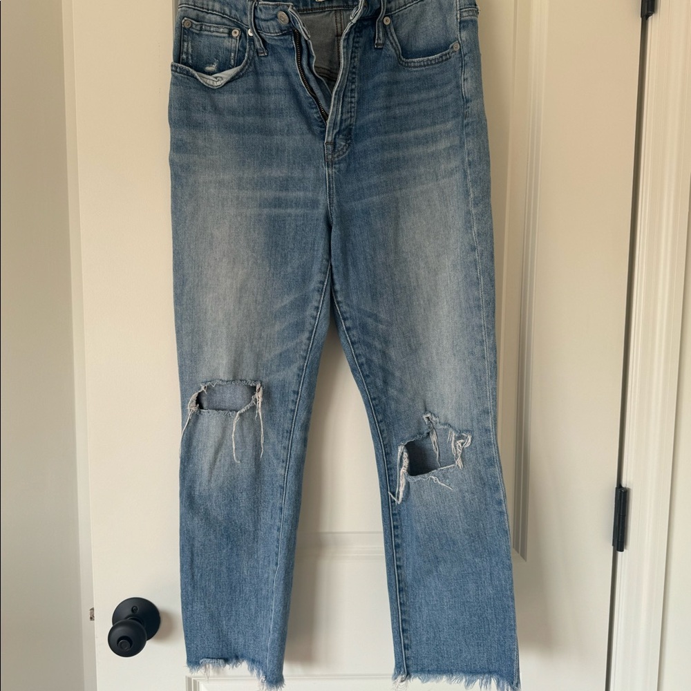 Madewell Perfect Vintage Straight Jeans Size 30